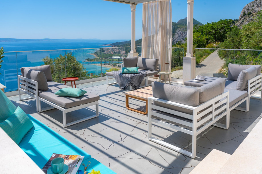 New! Casa GÈNI with a heated pool, 3 bedrooms, an organic garden, sea views