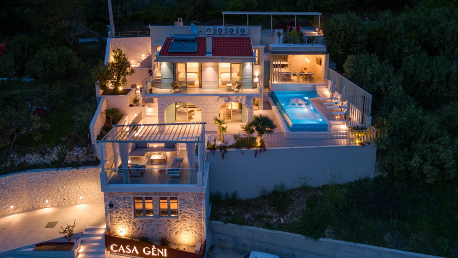 Within a short 5-minute drive, you can reach the sandy beach in Omiš