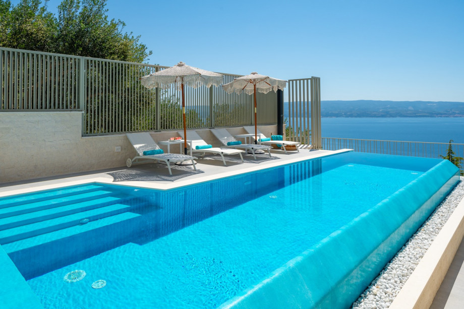 It is situated just above the charming town of Omiš