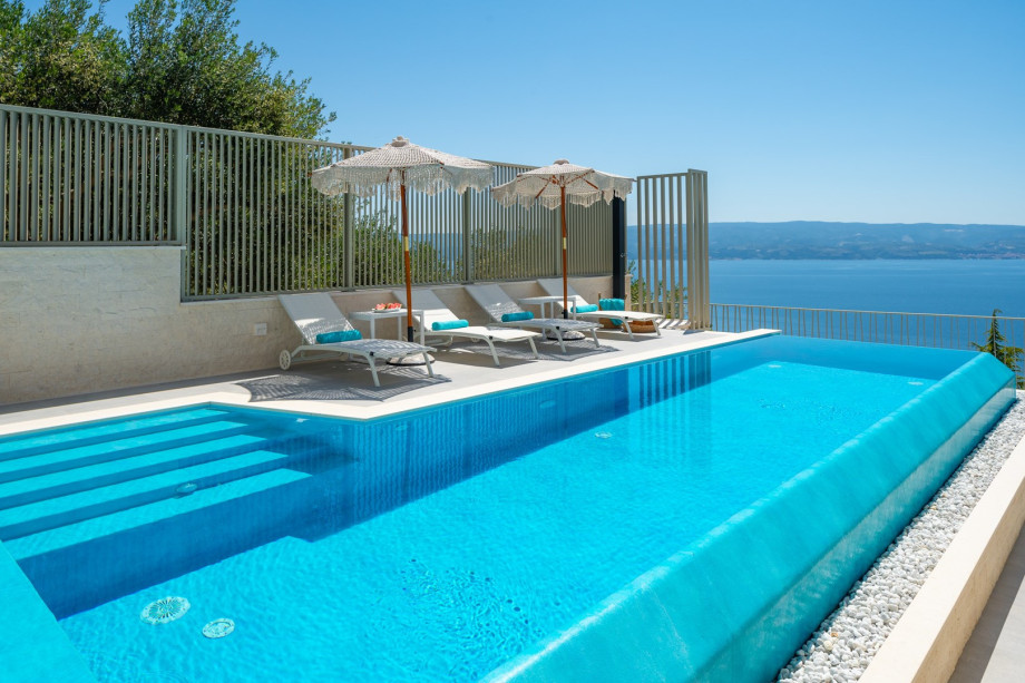 It is situated just above the charming town of Omiš