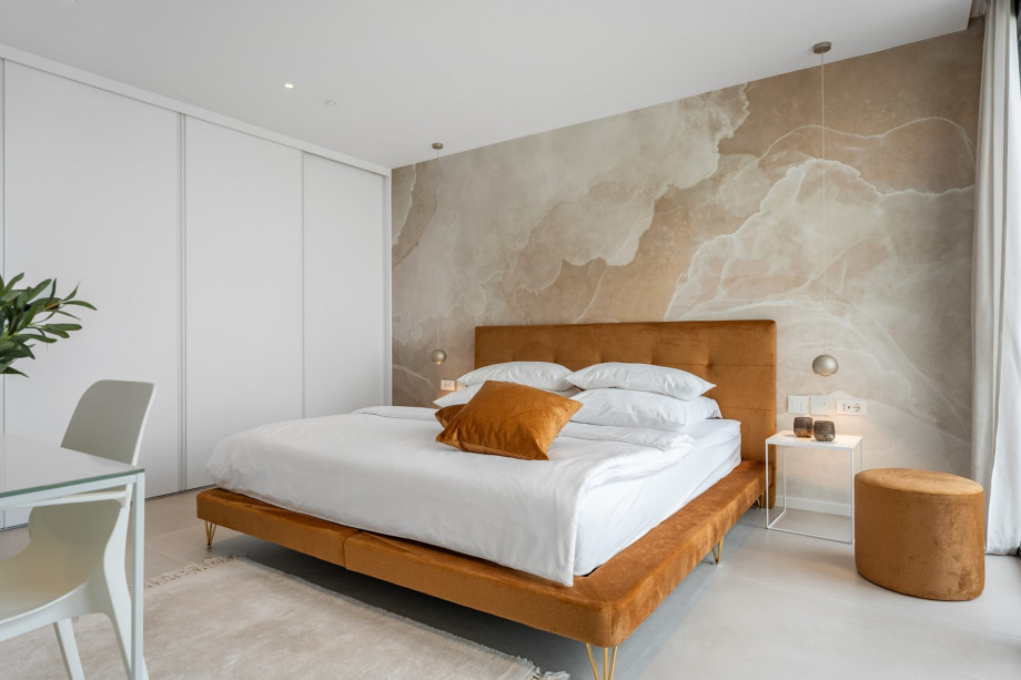 Bedroom NO1 with king-size bed, en-suite bathroom