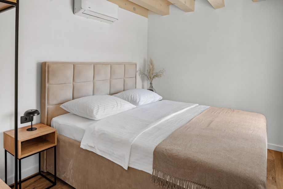 Comfortable bedroom with A/C