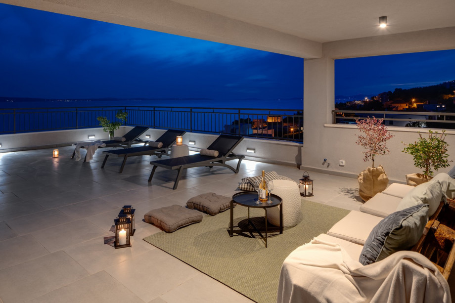 The terrace is the perfect spot to soak in the beauty of the surroundings