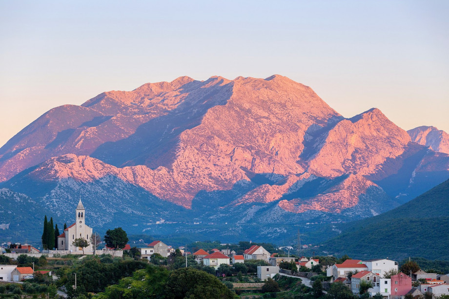 the small center of Kostanje - a picturesly village