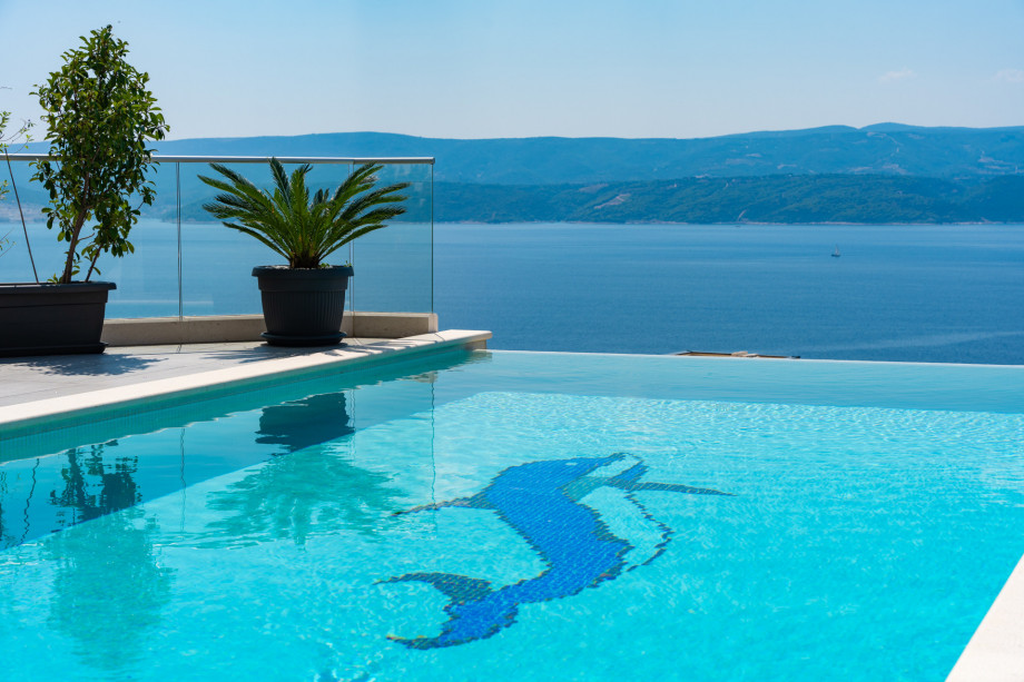 Amazing open sea view from every corner of the property