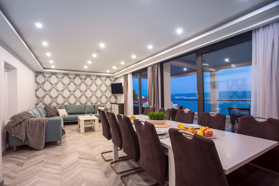 Villa Pocrnja is fully air-conditioned and all offered is exclusively for your use