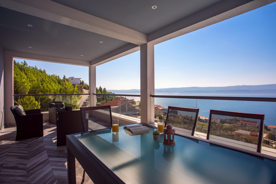 Spectacular view from the terrace