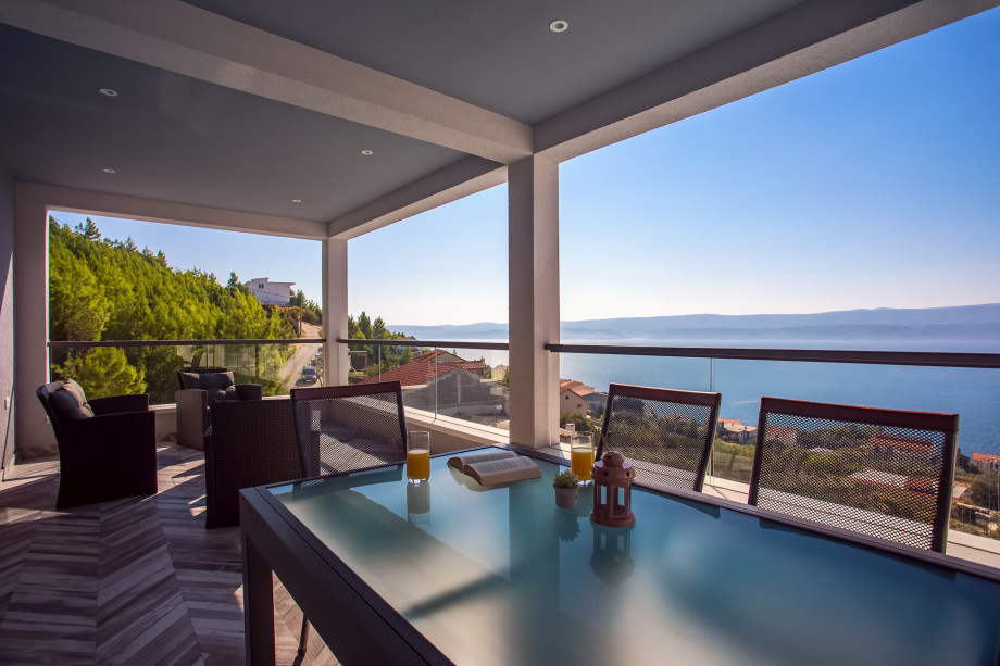 Spectacular view from the terrace