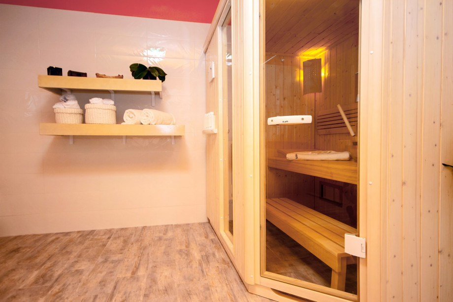 Modern sauna