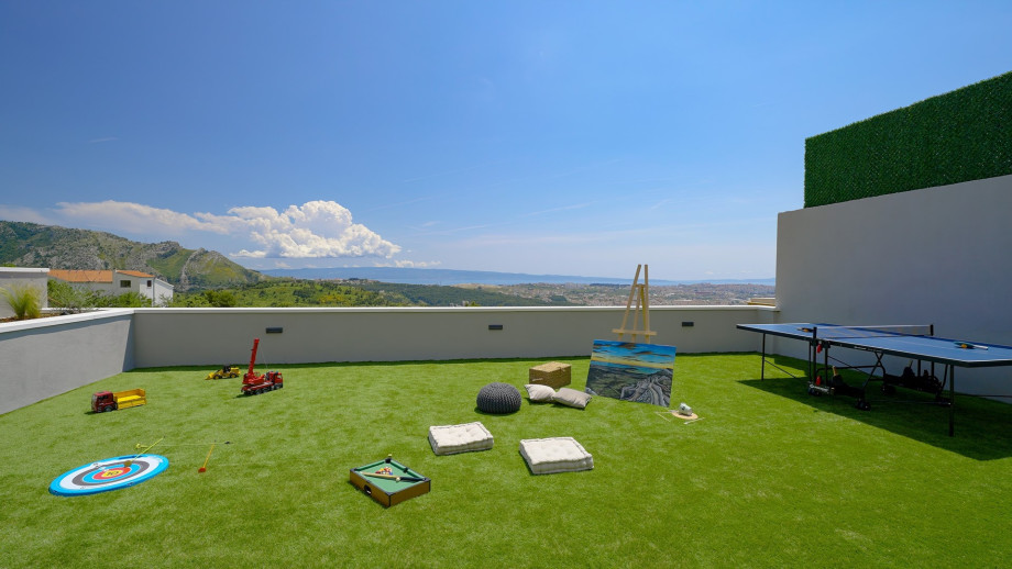 the playground on the lower ground floor level