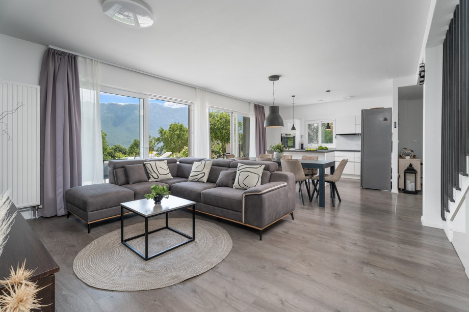 Villa is a perfect getaway settled in a very quiet environment, offering absolute privacy