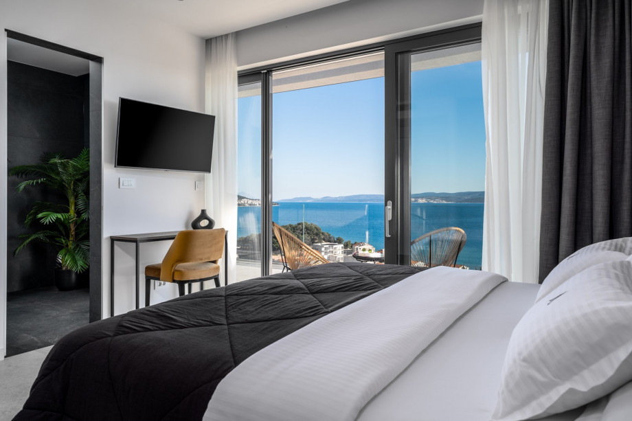 Bedroom No3 with a en-suite bathroom.