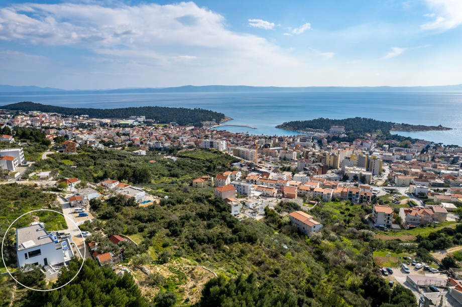 The panoramic sea views from the Villa are breathtaking.