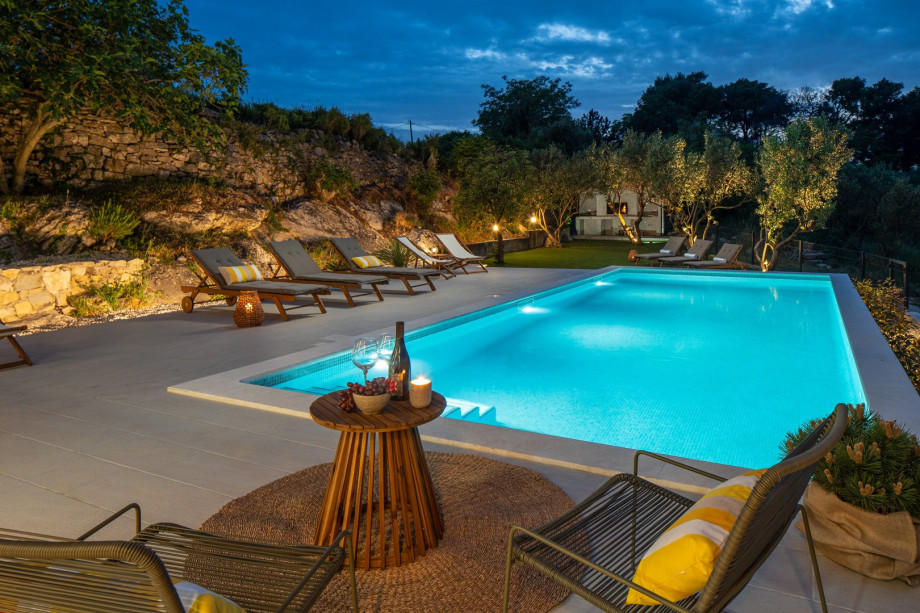 This villa presents the distinctive style and comfort