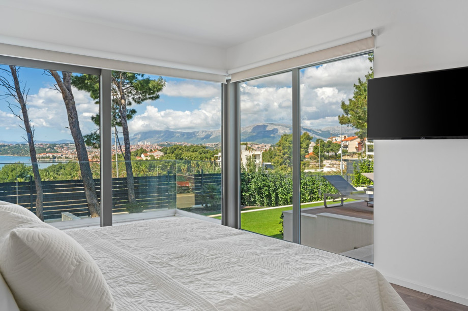 A TV, and air conditioning can all be found in Bedroom NO 1