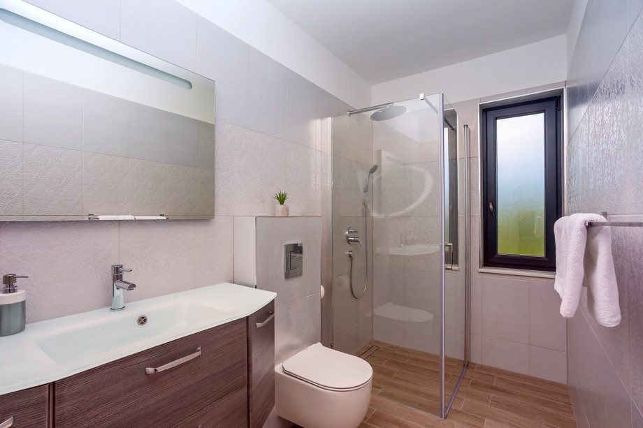 family Bathroom No3 with a shower.