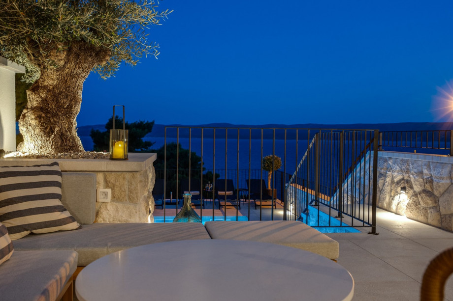 Surrounded with olive trees, perfect for the relaxing nights