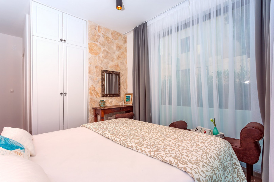 Bedroom No2 with double bed 160x200cm, air-condition