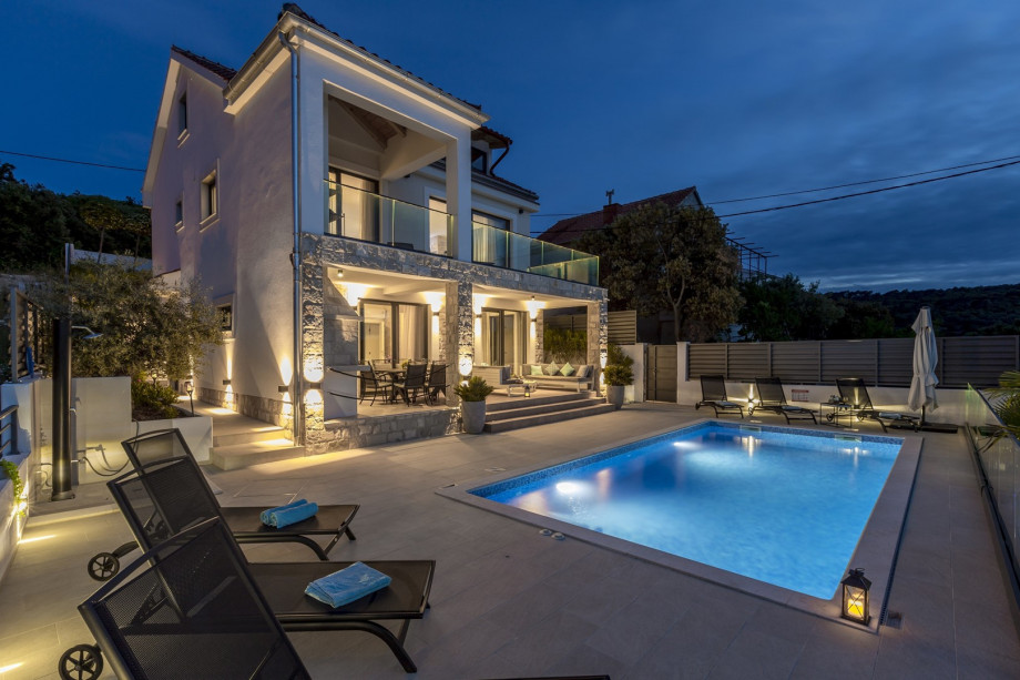 Villa is furnished with love, with high-quality materials