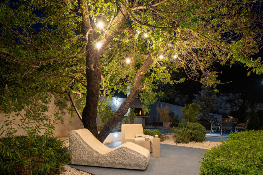 Relax and enjoy a glass of wine on hot summer evenings