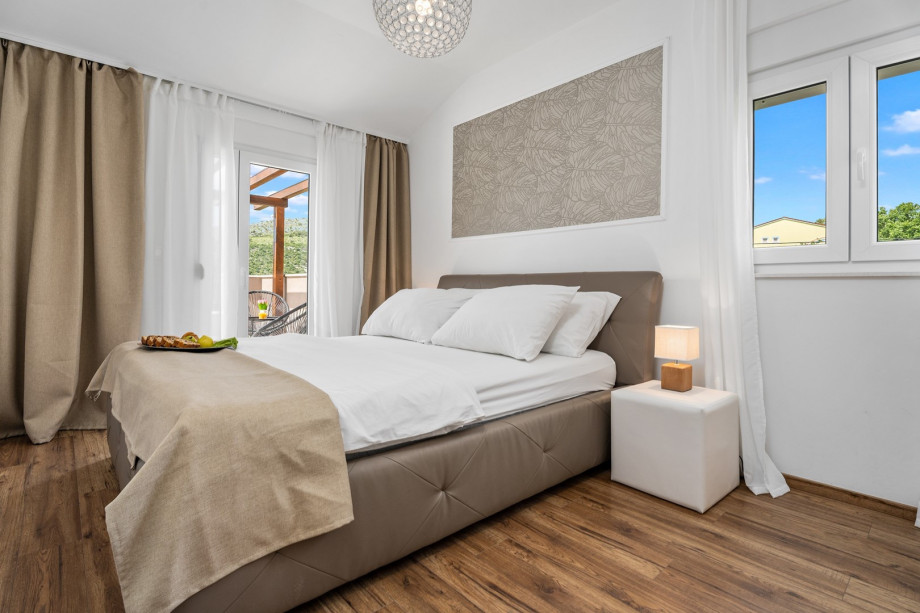 Bedroom No3 (first floor) with double bed 160 x 200 cm