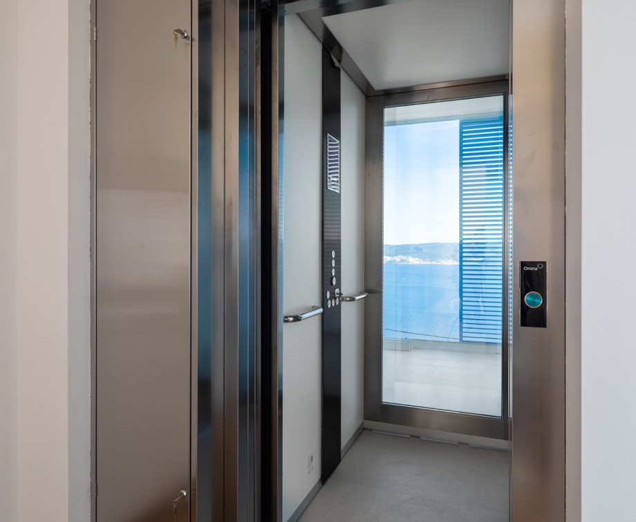 a private elevator for your convenience