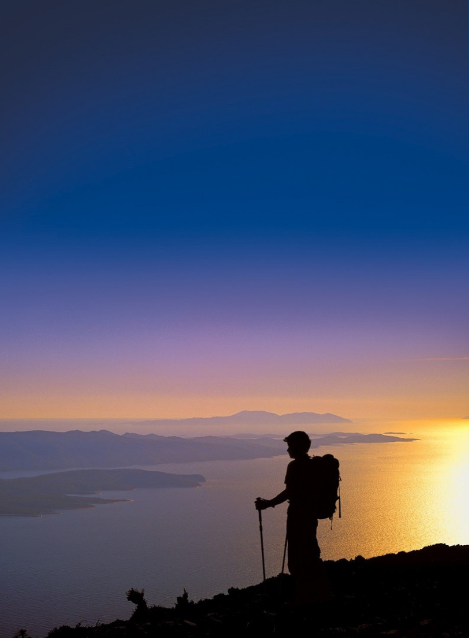 Lots of beautiful hiking trails on the island