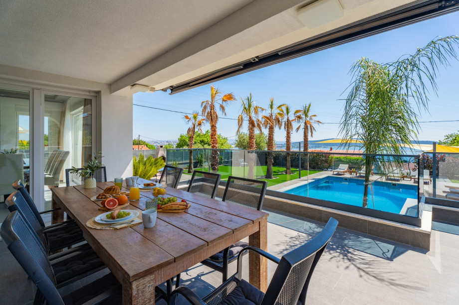 An ideal place for evening gatherings and relaxation with family and friends.