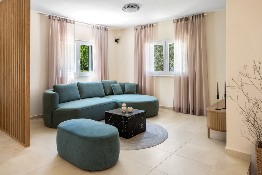 The villa provides everything a modern guest requires for a comfortable stay.