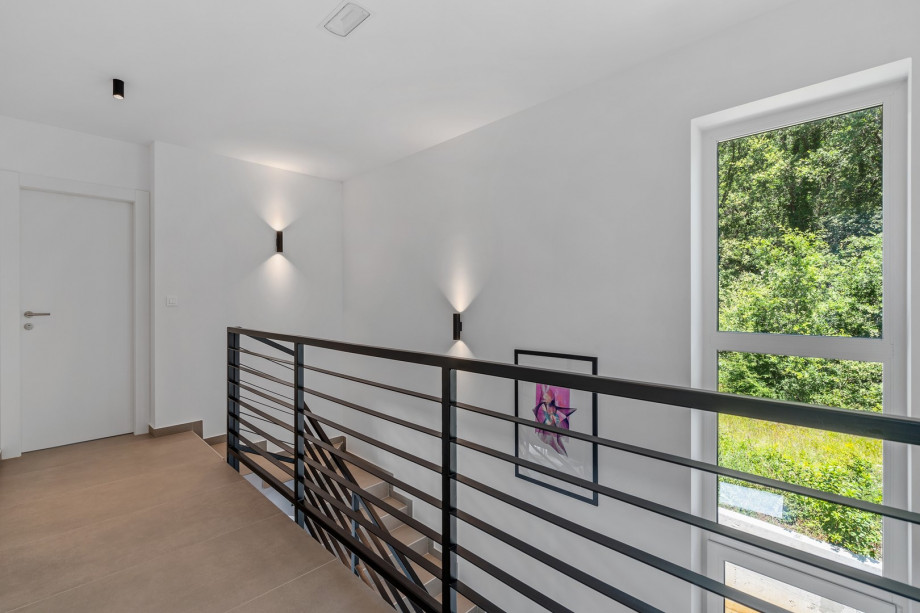 hallway on the first floor