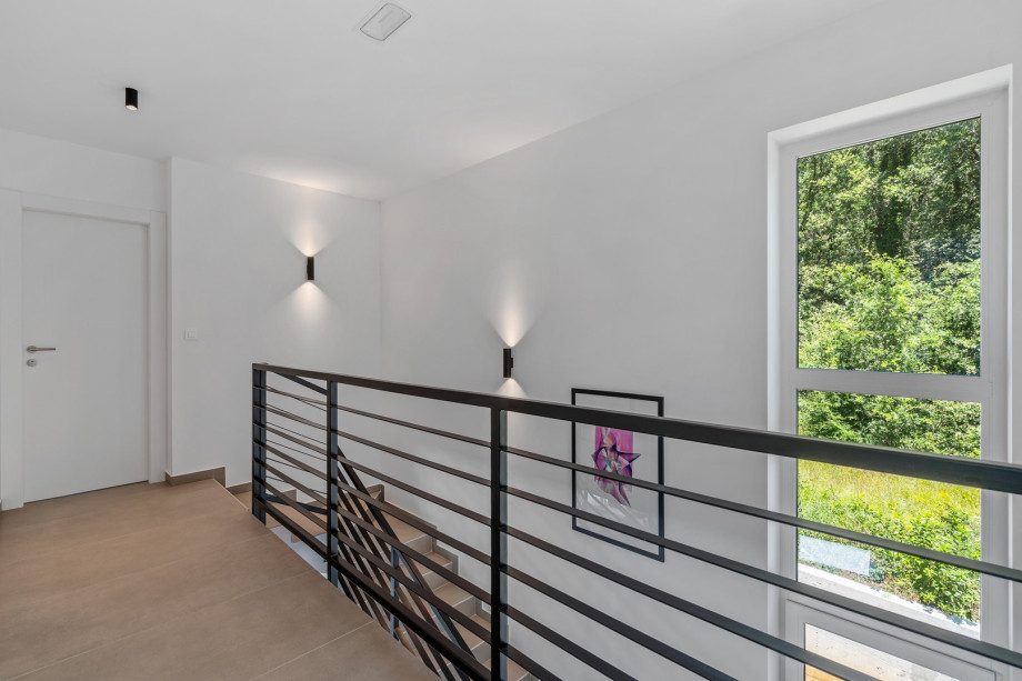 hallway on the first floor