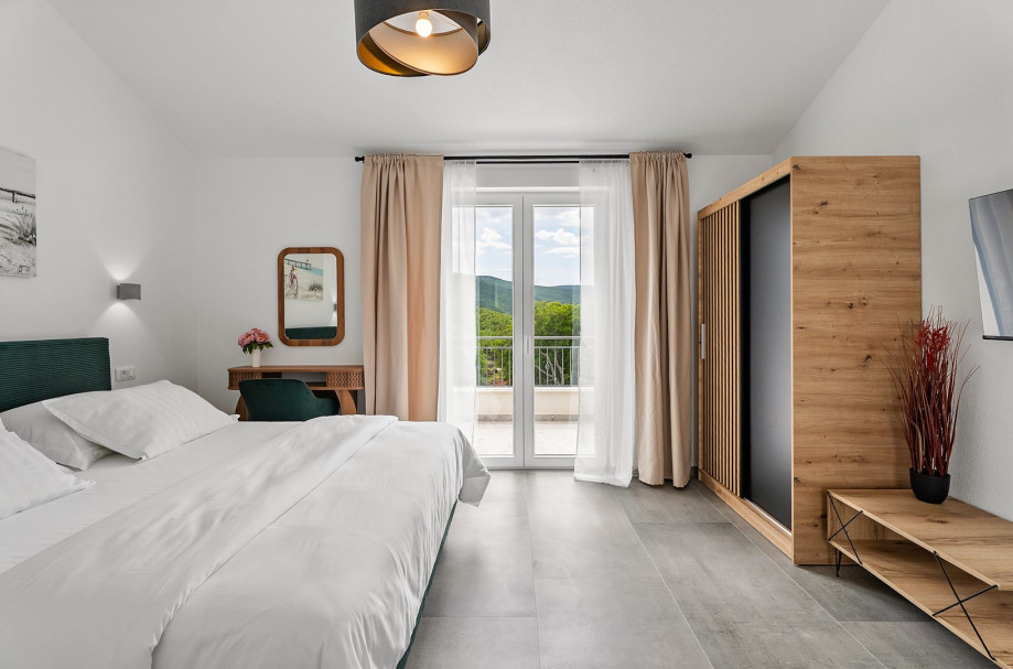 All bedrooms are spacious, sunlit, and equipped with quality linens and towels