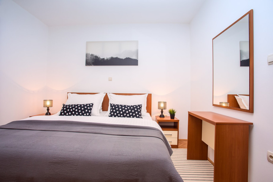 Bedroom no4 with a double bed , 1st floor, A/C