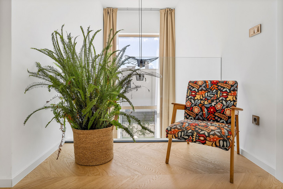 Perfect corner for relaxation and rejuvenation