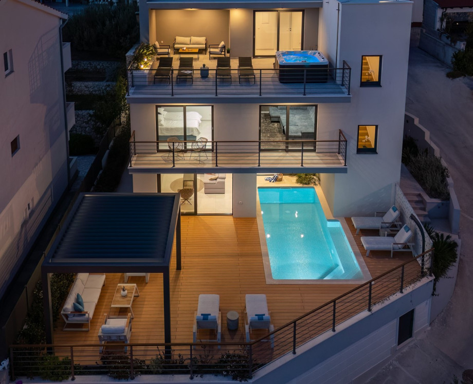 Villa Calma by night