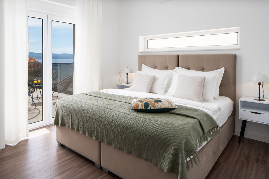 Bedroom No2 with TV, AC, en-suite bathroom