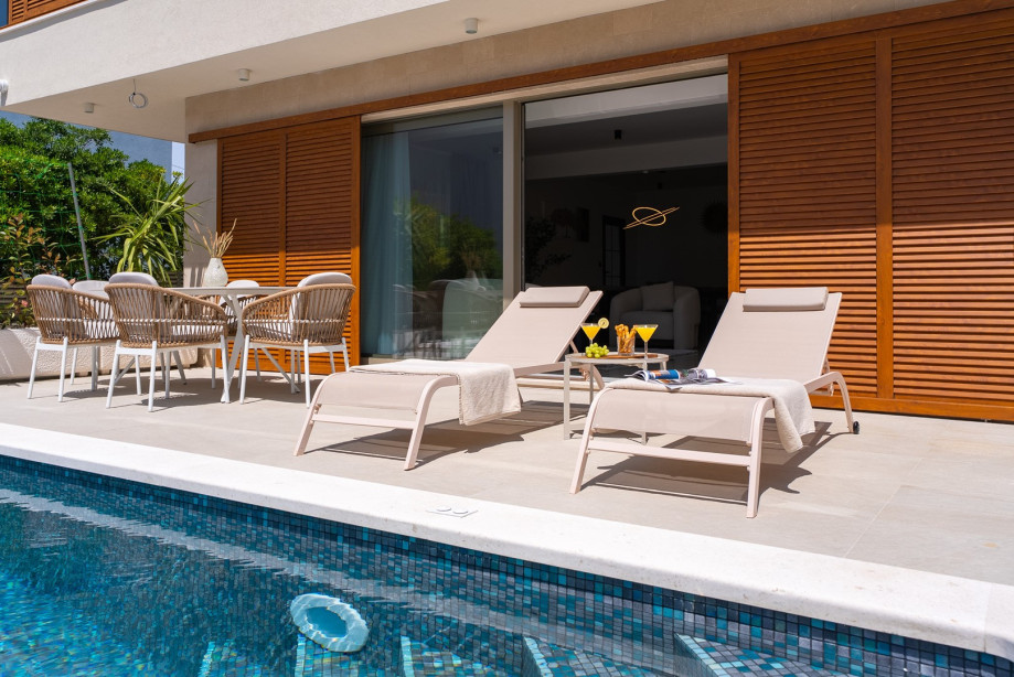 Step outside to discover your own private oasis...