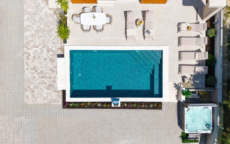 The outdoor space is thoughtfully created for leisure, fun, and memorable family moments