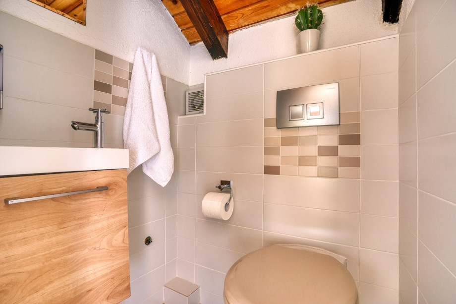 Separate toilet on the first floor