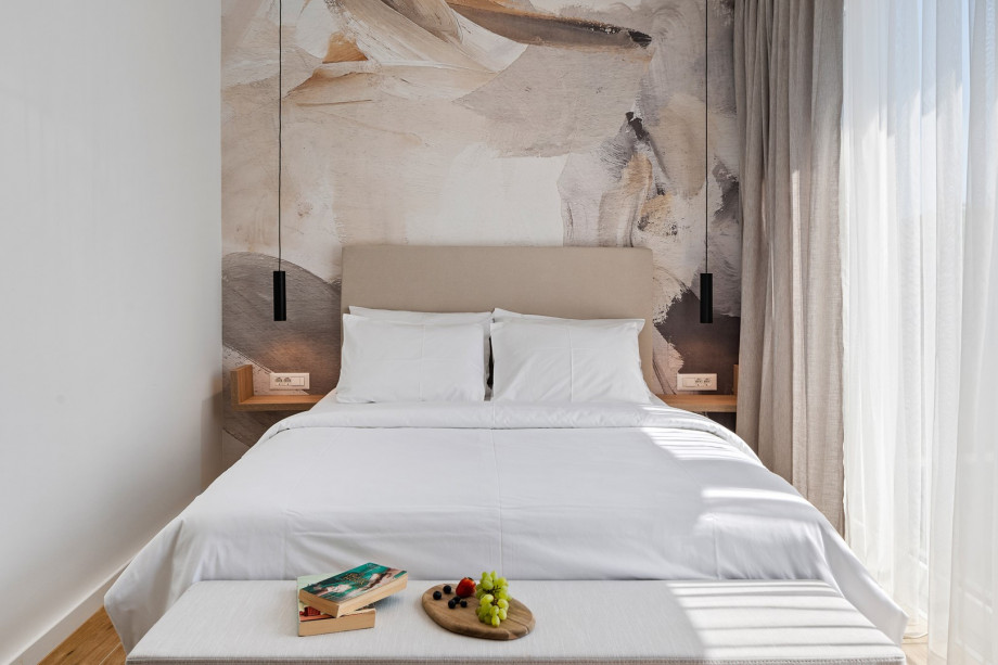 Bedroom No3 also offers an A/C and views of the natural surroundings