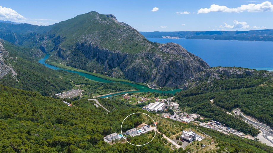 The view of the mountain and the river Cetina is simply incredible and the sunsets are truly breathtaking