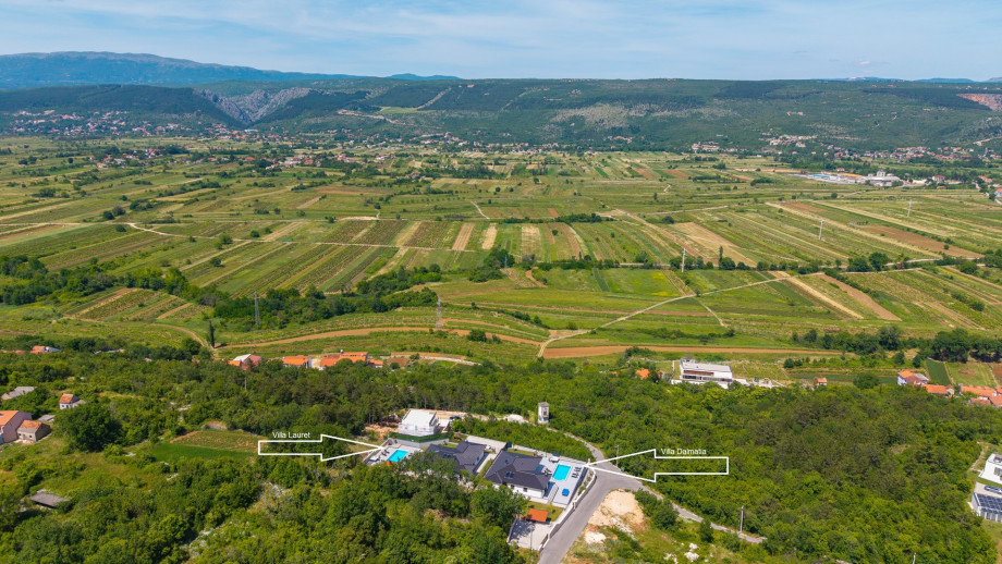 Diese wunderschöne Villa liegt in der Nähe der Stadt Imotski.