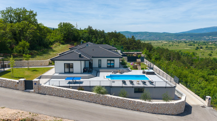 Villa is fully air conditioned and has full covered free WIFI