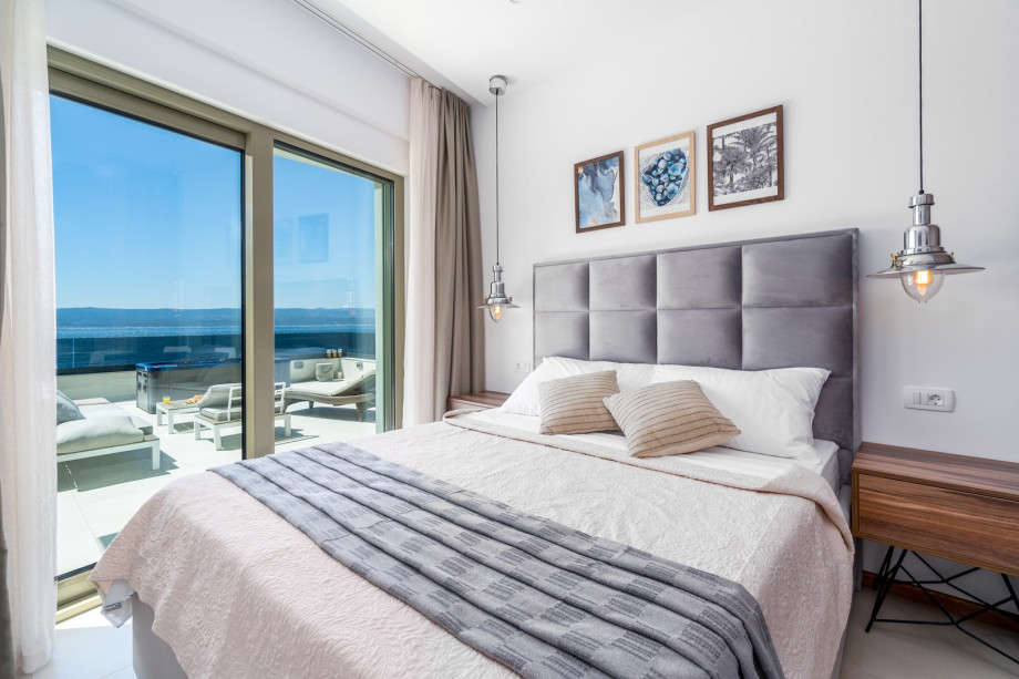 A Bedroom No2 with a double bed 160cm x 200cm, A/C