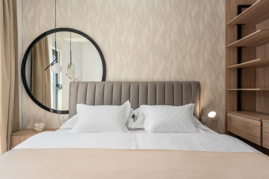 All bedrooms are spacious, sunlit, and equipped with quality linens and towels