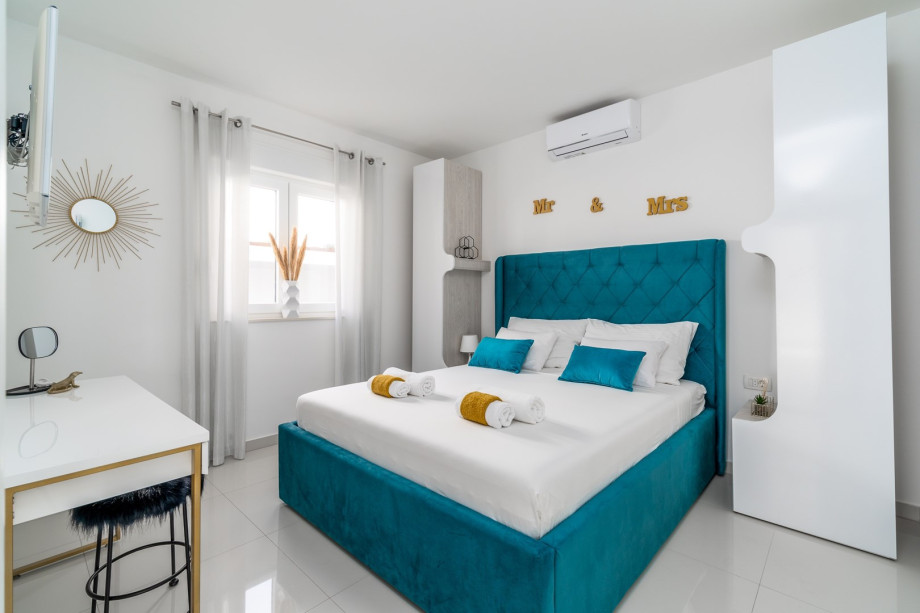 Bedroom No3 (first floor) with a double bed 160 x 200 cm