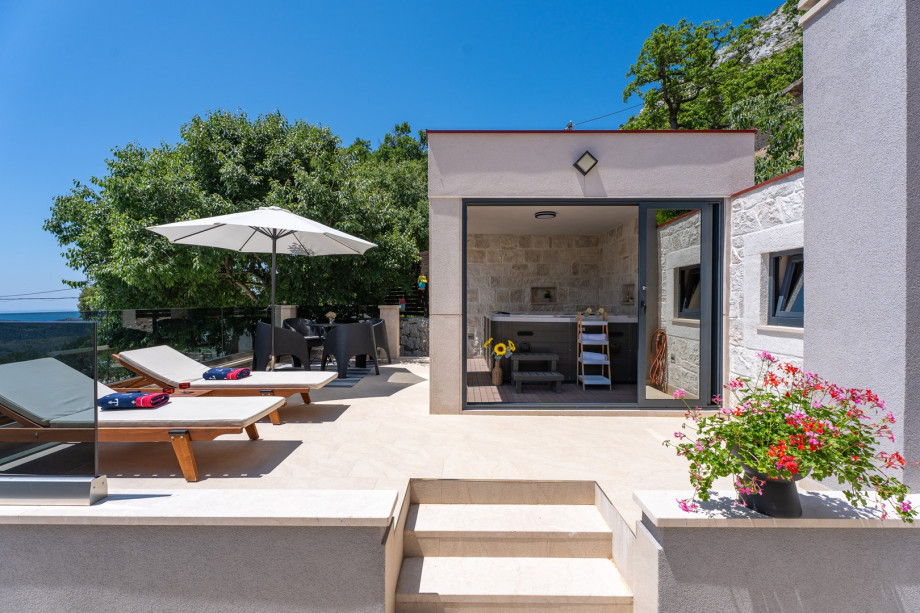 It is a unique place that is surrounded by well-preserved ruins of old stone houses