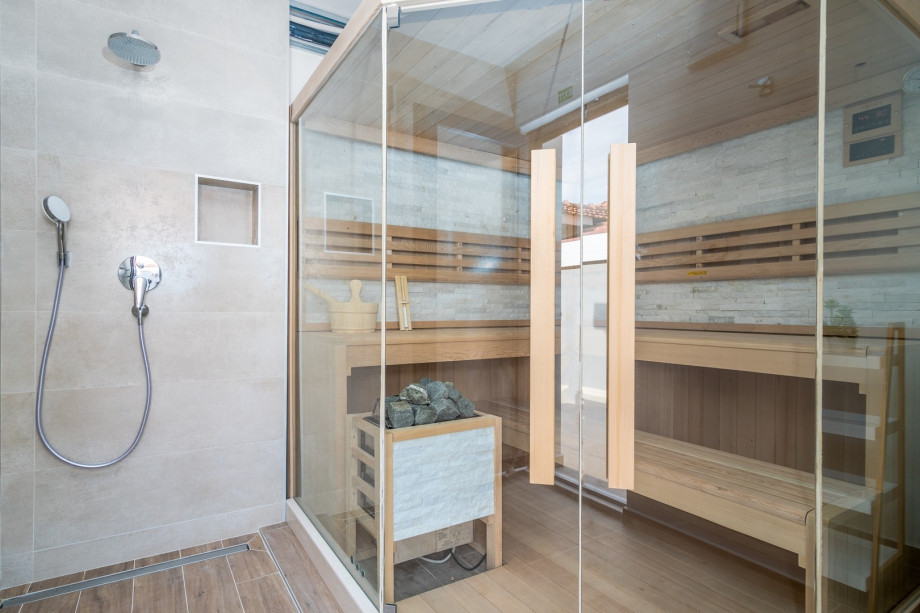 For completely relaxing, villa Falcon House offer you a Finnish sauna