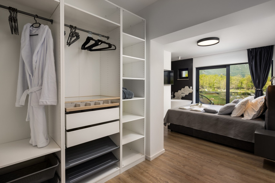 Bedroom No1 also offers a walk-in closet