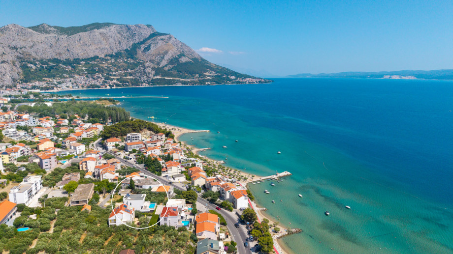 The most beautiful sandy beaches only 120m from the property